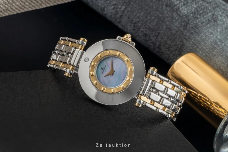 Jaeger LeCoultre Rendez-Vous steel / gold quartz women's watch 421.5.09 [2600036]