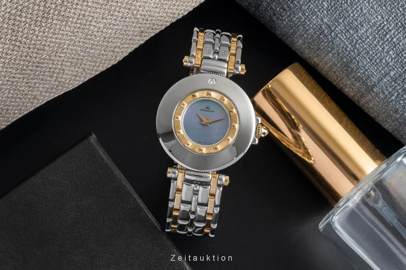 Jaeger LeCoultre Rendez-Vous steel / gold quartz women's watch 421.5.09 [2600036]