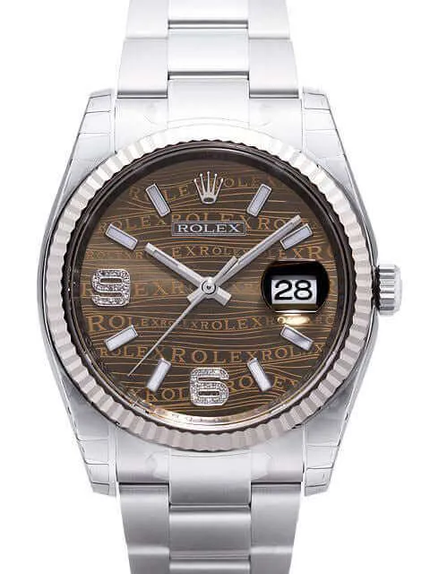 Rolex Datejust 36 116234 Bronze Wave DIA