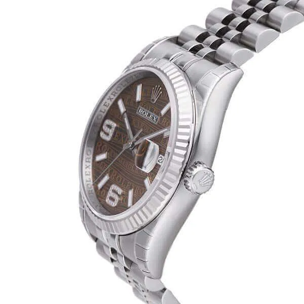 Rolex Datejust 36 116234 Bronze Wave DIA Jubile-Band