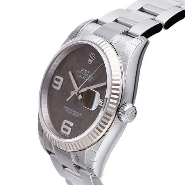 Rolex Datejust 36 116234 Bronze Floral