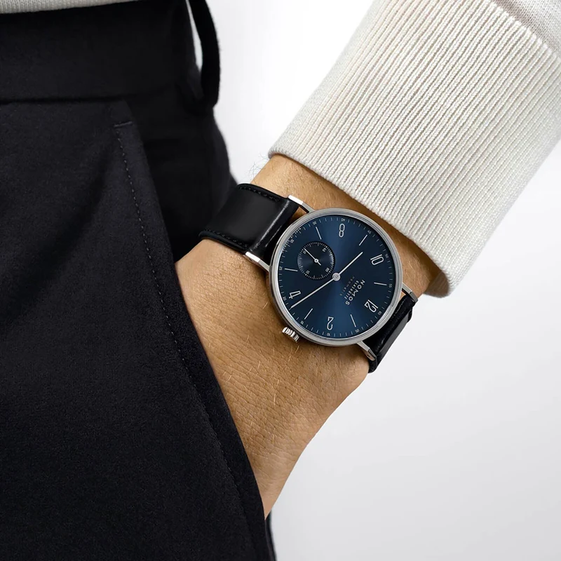 NOMOS Tangente Neomatik 39 Blue Gold NOMOS146