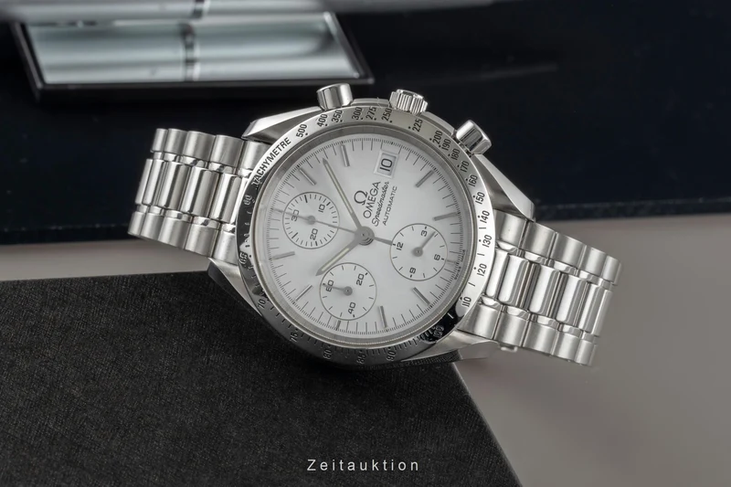 Omega Speedmaster Date chronograph steel automatic men's watch 3511.20.00 LP: 6100EUR [2506957]