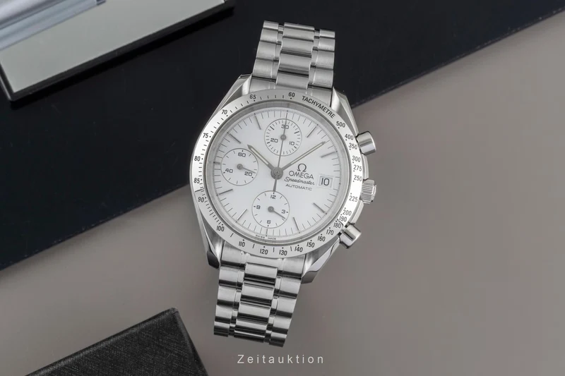 Omega Speedmaster Date chronograph steel automatic men's watch 3511.20.00 LP: 6100EUR [2506957]