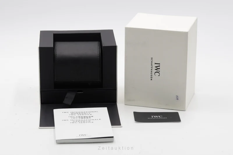 IWC Portugieser chronograph steel automatic men's watch IW371606 LP: 9100EUR [2600368]
