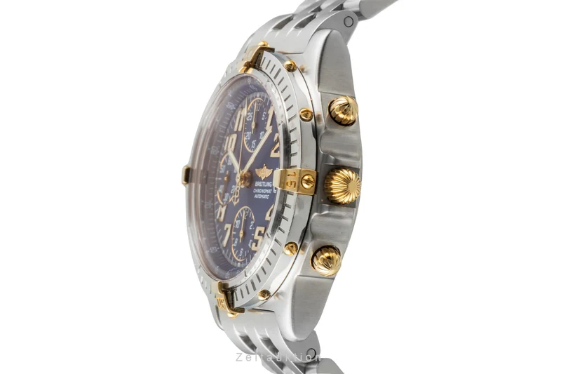 Breitling Chronomat chronograph steel / gold automatic men's watch B13350 [2600035]