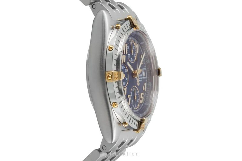 Breitling Chronomat chronograph steel / gold automatic men's watch B13350 [2600035]
