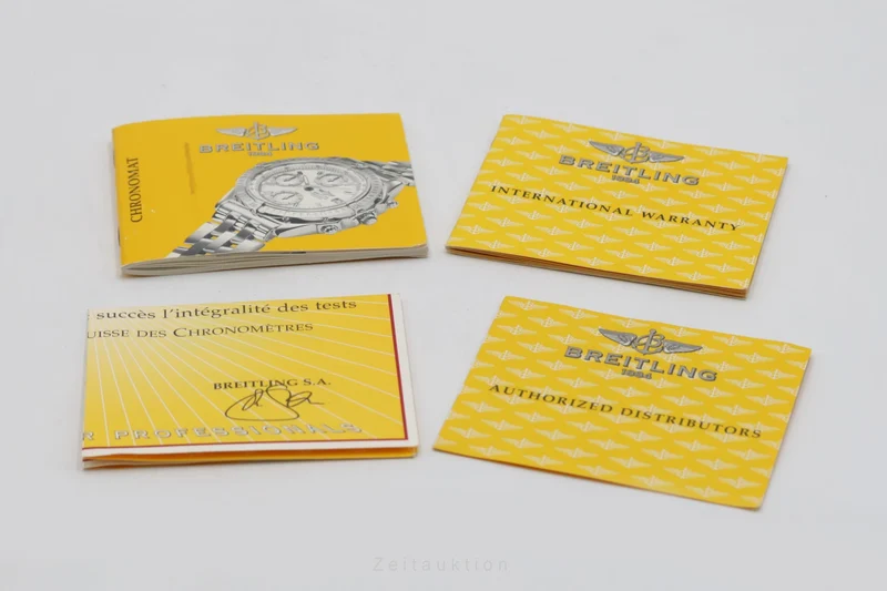 Breitling Chronomat chronograph steel / gold automatic men's watch B13350 [2600035]