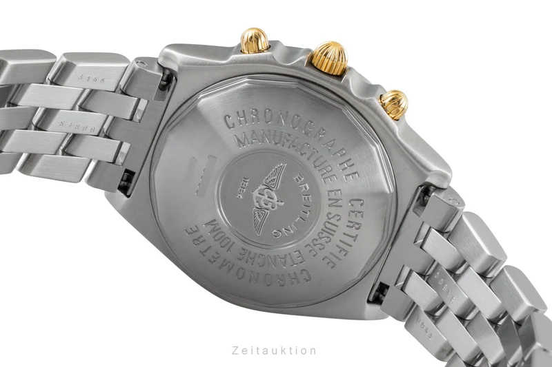 Breitling Chronomat chronograph steel / gold automatic men's watch B13350 [2600035]
