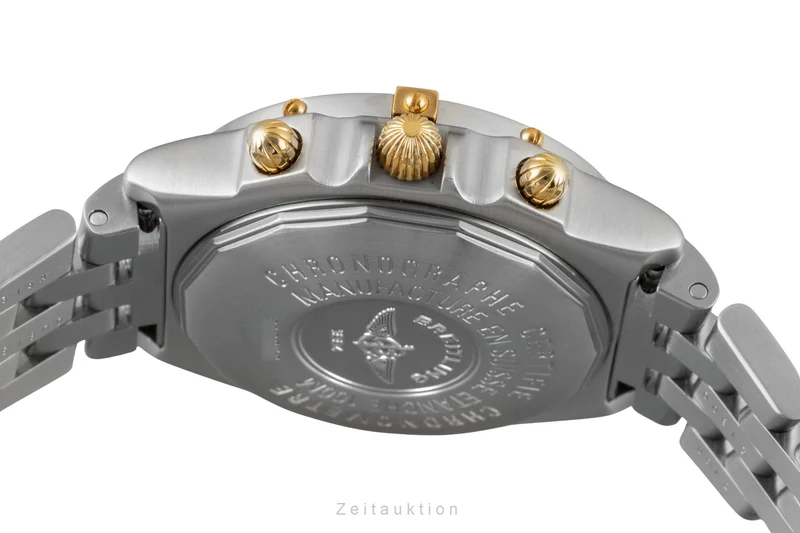 Breitling Chronomat chronograph steel / gold automatic men's watch B13350 [2600035]