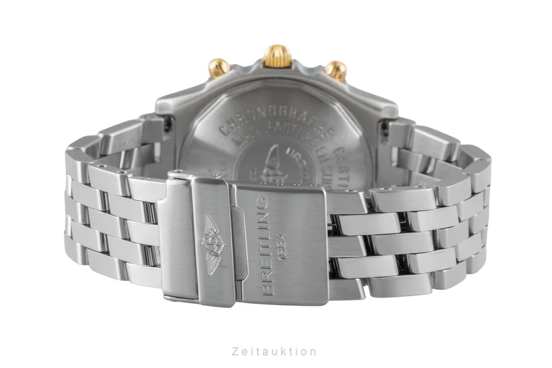 Breitling Chronomat chronograph steel / gold automatic men's watch B13350 [2600035]