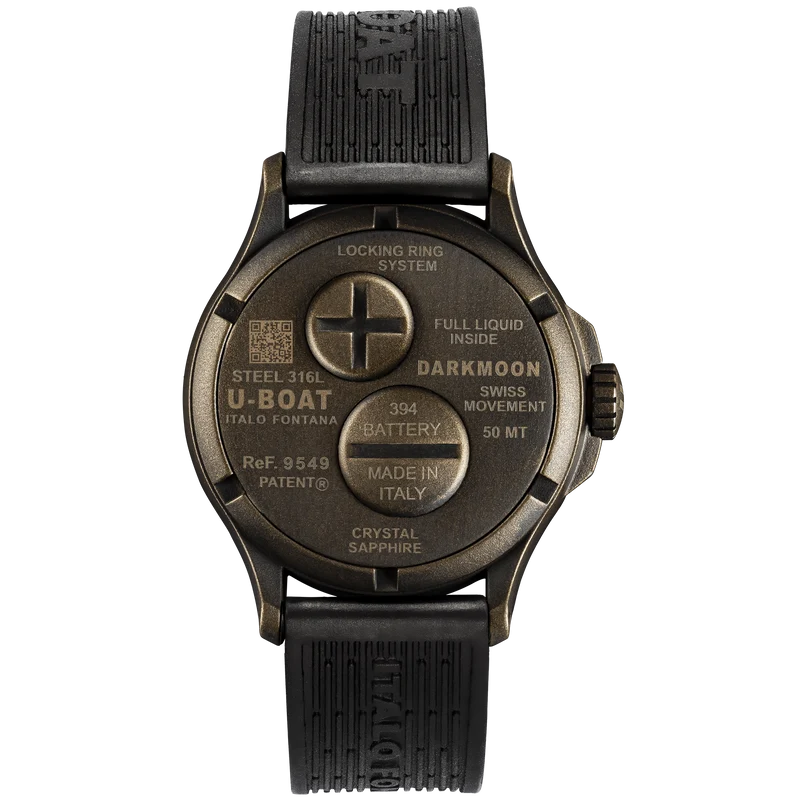 U-Boat Darkmoon 40 BK Brown Vintage