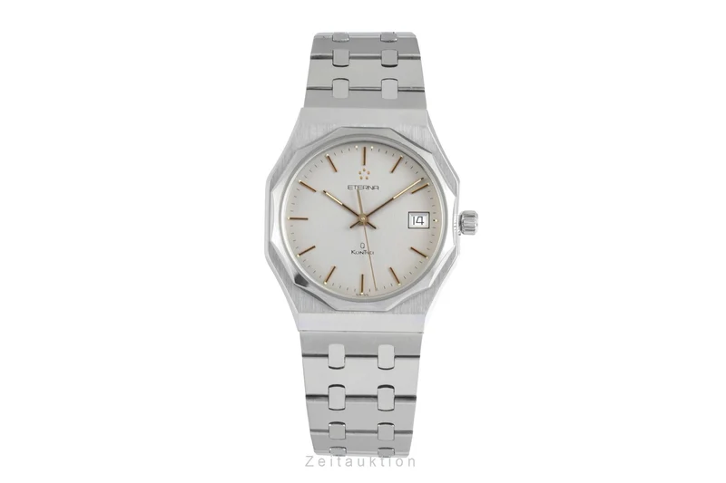 Eterna Kontiki steel quartz men's watch 184.6459.41 [2600061]