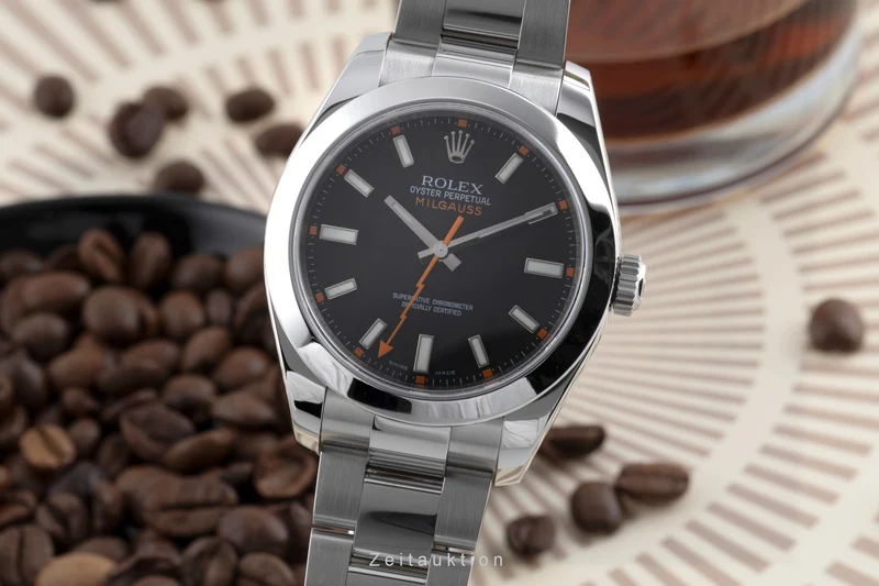 Rolex Milgauss steel automatic men's watch 116400 [2600306]