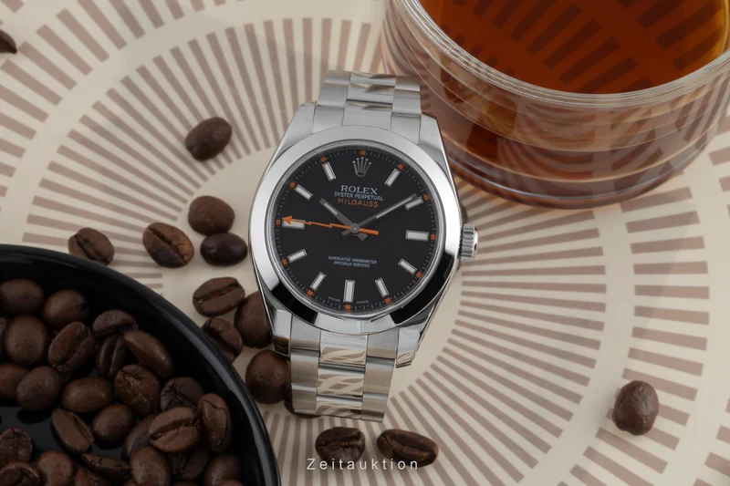 Rolex Milgauss steel automatic men's watch 116400 [2600306]