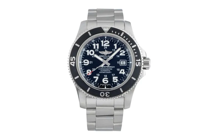 Breitling Superocean steel automatic men's watch A17392D71 [2600378]