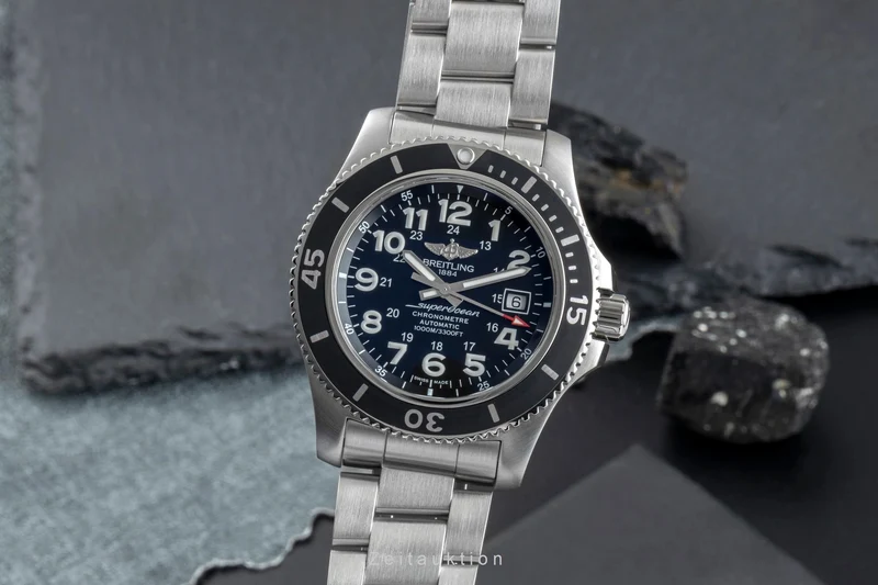 Breitling Superocean steel automatic men's watch A17392D71 [2600378]