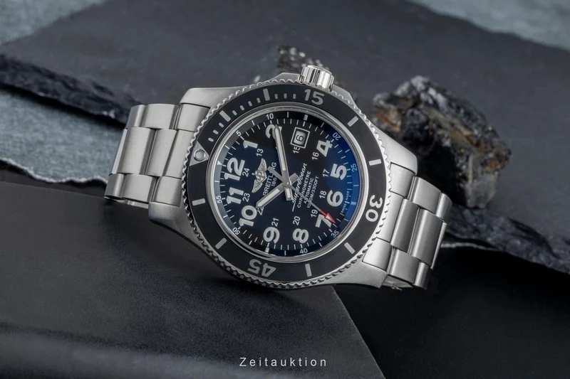 Breitling Superocean steel automatic men's watch A17392D71 [2600378]
