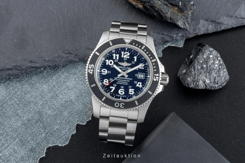 Breitling Superocean steel automatic men's watch A17392D71 [2600378]