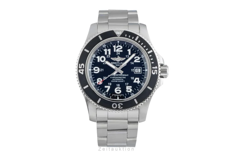 Breitling Superocean steel automatic men's watch A17392D71 [2600378]