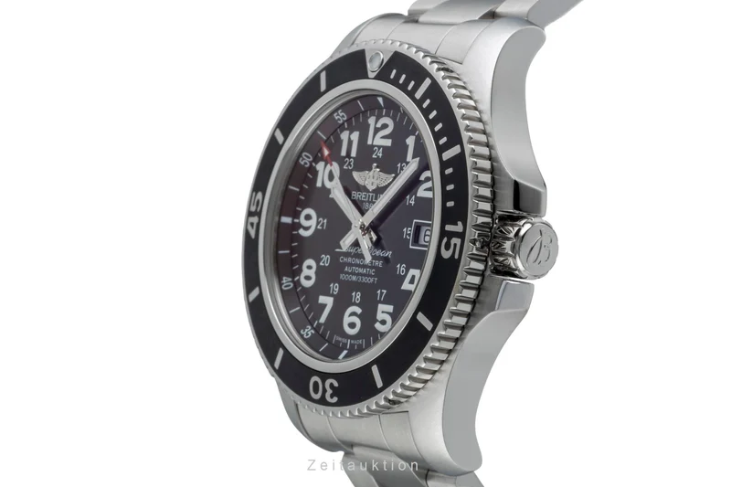 Breitling Superocean steel automatic men's watch A17392D71 [2600378]