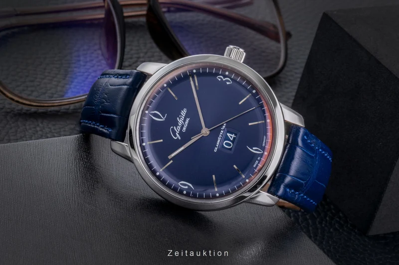 Glashütte Sixties steel automatic men's watch 39-47-06-02-04 LP: 8800EUR [2600122]