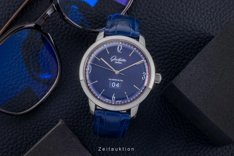 Glashütte Sixties steel automatic men's watch 39-47-06-02-04 LP: 8800EUR [2600122]