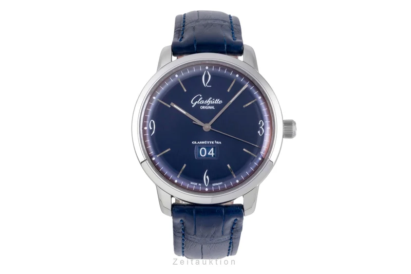 Glashütte Sixties steel automatic men's watch 39-47-06-02-04 LP: 8800EUR [2600122]