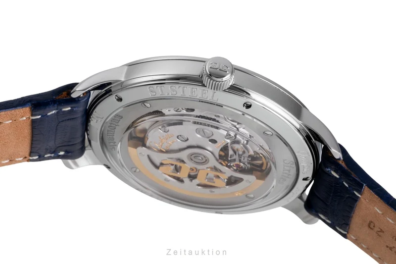 Glashütte Sixties steel automatic men's watch 39-47-06-02-04 LP: 8800EUR [2600122]