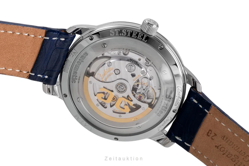 Glashütte Sixties steel automatic men's watch 39-47-06-02-04 LP: 8800EUR [2600122]