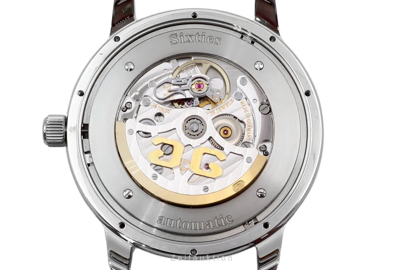 Glashütte Sixties steel automatic men's watch 39-47-06-02-04 LP: 8800EUR [2600122]
