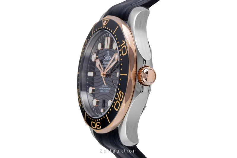 Omega Seamaster steel / gold automatic men's watch 210.22.42.20.01.002 LP: 9100EUR [2507334]