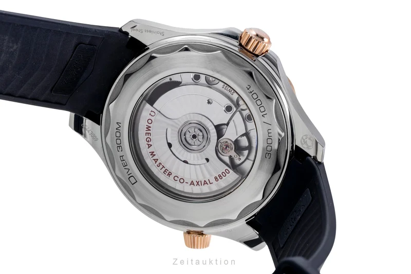 Omega Seamaster steel / gold automatic men's watch 210.22.42.20.01.002 LP: 9100EUR [2507334]