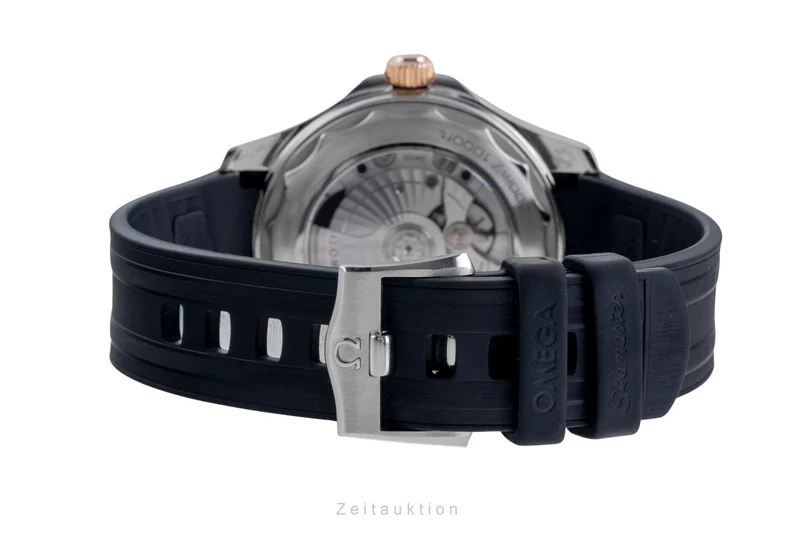 Omega Seamaster steel / gold automatic men's watch 210.22.42.20.01.002 LP: 9100EUR [2507334]