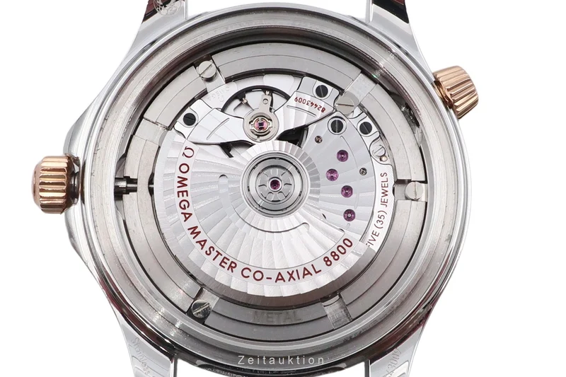 Omega Seamaster steel / gold automatic men's watch 210.22.42.20.01.002 LP: 9100EUR [2507334]