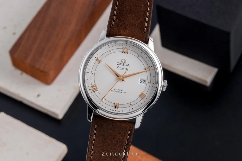 Omega De Ville steel automatic men's watch 424.13.40.20.02.002 [2507435]