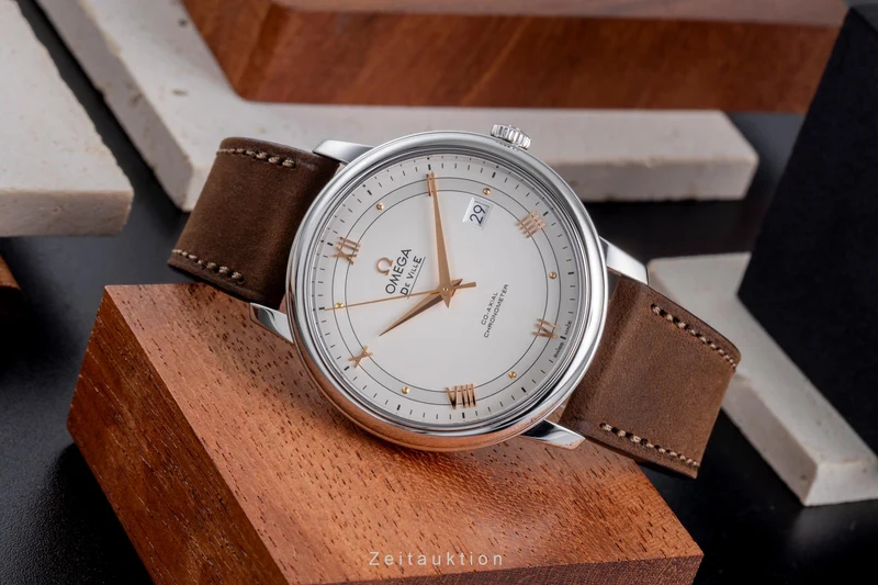 Omega De Ville steel automatic men's watch 424.13.40.20.02.002 [2507435]