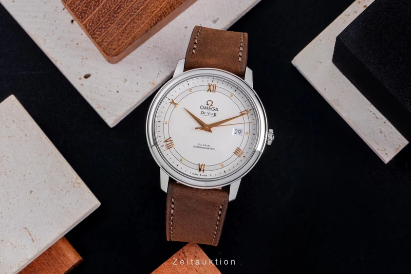 Omega De Ville steel automatic men's watch 424.13.40.20.02.002 [2507435]