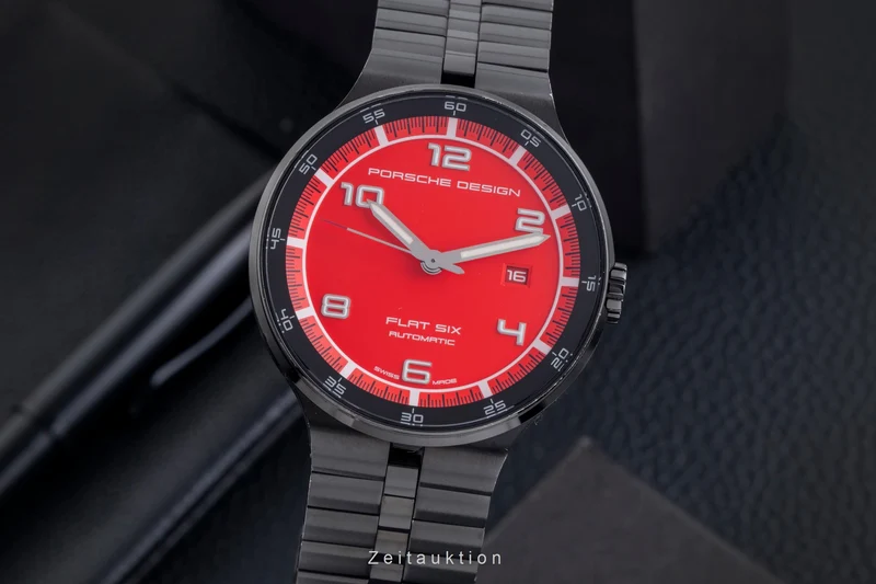Porsche Design Flat Six steel automatic men's watch 6350.43.74.0275 [2600243]