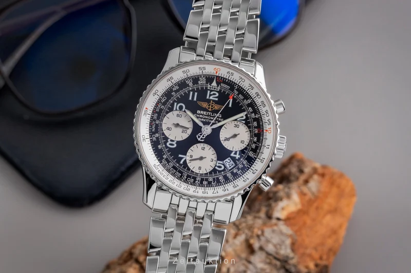 Breitling Navitimer chronograph steel automatic men's watch A23322 [2507310]