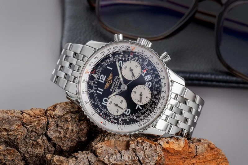 Breitling Navitimer chronograph steel automatic men's watch A23322 [2507310]