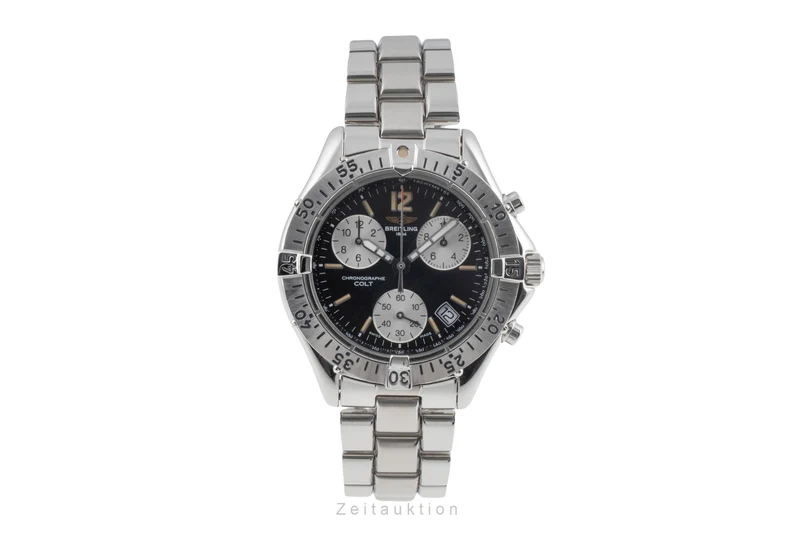 Breitling Colt Chronograph chronograph steel quartz men's watch A53035 [2600503]
