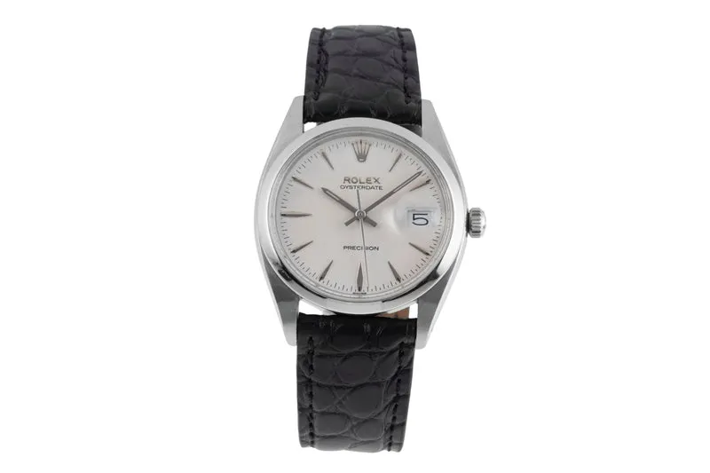 Rolex Oysterdate steel manual winding men's watch 6694 Vintage [2600377]