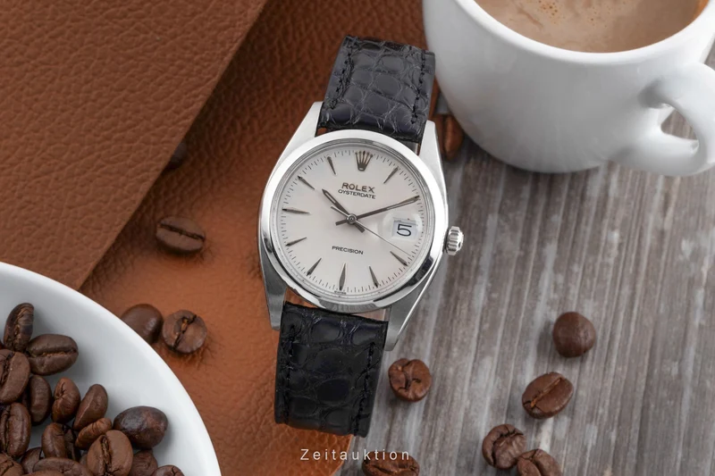 Rolex Oysterdate steel manual winding men's watch 6694 Vintage [2600377]