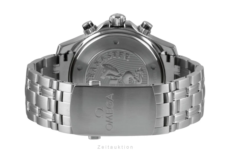 Omega Seamaster chronograph steel automatic men's watch 212.30.44.50.01.001 LP: 9300EUR [2600487]