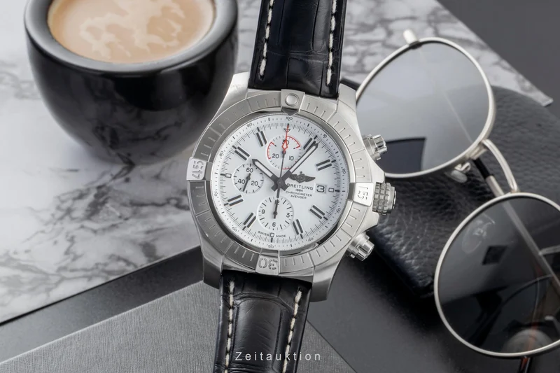 Breitling Super Avenger chronograph steel automatic men's watch A13375 Limited [2600466]