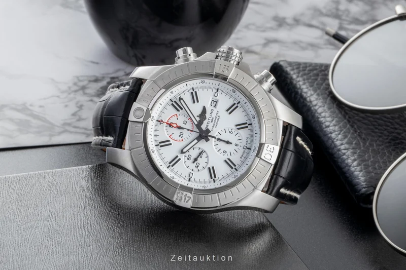 Breitling Super Avenger chronograph steel automatic men's watch A13375 Limited [2600466]