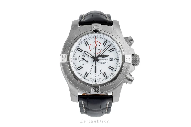Breitling Super Avenger chronograph steel automatic men's watch A13375 Limited [2600466]