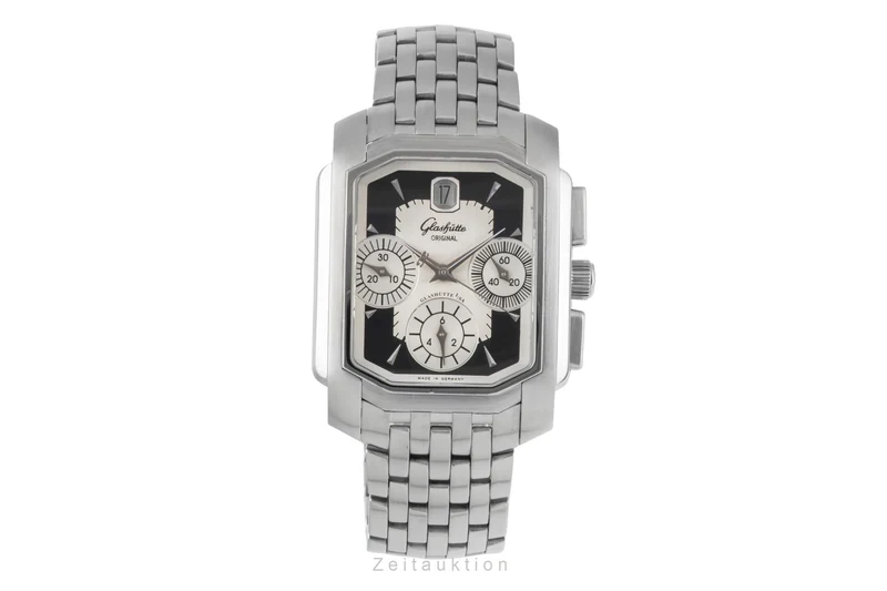 Glashütte Senator chronograph steel automatic men's watch 39-32-17-04-04 [2507367]