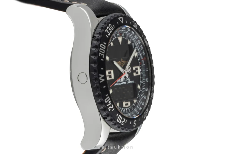 Breitling Airwolf chronograph steel quartz men's watch A78364 LP: 3700EUR [2600132]